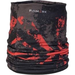 Снимка на Finmark FSW-201 Мултифункционален шал с флийс, черно, размер UNI
