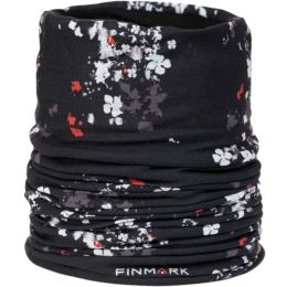 Снимка на Finmark FSW-206 Дамски мултифункционален шал с флийс, черно, размер UNI