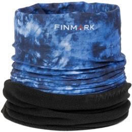 Снимка на Finmark FSW-243 Мултифункционален шал с флийс, синьо, размер UNI
