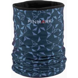 Снимка на Finmark MULTIFUNCTIONAL SCARF WITH FLEECE Мултифункционална кърпа/шал, тъмносин, размер UNI