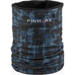 Снимка на Finmark MULTIFUNCTIONAL SCARF WITH FLEECE Мултифункционална кърпа/шал, черно, размер UNI