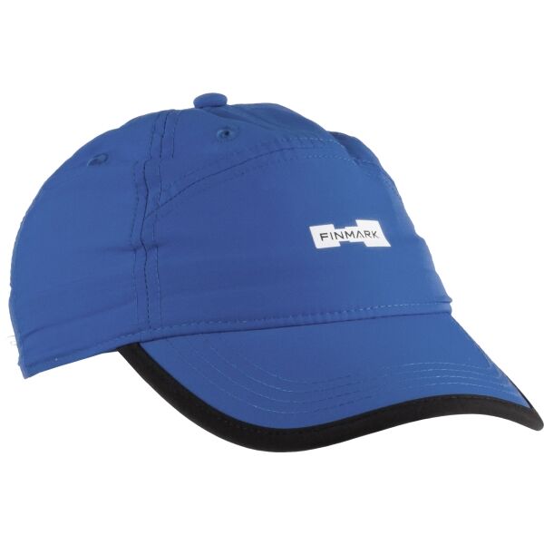 Снимка на Finmark SUMMER CAP Детска шапка с козирка, синьо, размер UNI