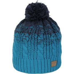 Снимка на Finmark WINTER HAT Дамска плетена шапка за зимата, синьо, размер UNI