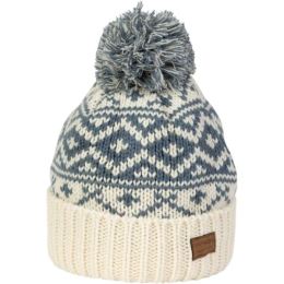 Снимка на Finmark WINTER HAT Зимна плетена шапка, бежово, размер