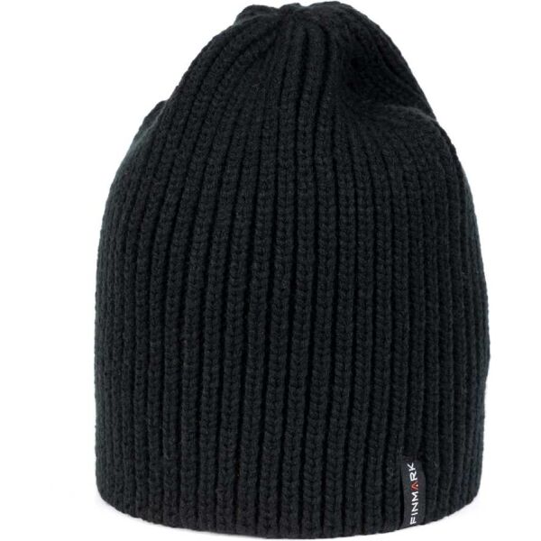 Снимка на Finmark WINTER HAT Зимна плетена шапка, тъмносин, размер UNI