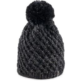 Снимка на Finmark WINTER HAT Зимна плетена шапка, черно, размер UNI