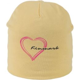 Снимка на Finmark Детска шапка Зимна шапка, бежово, размер UNI
