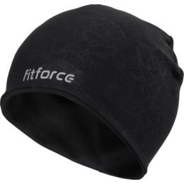Снимка на Fitforce COPERNI Шапка за бягане, черно, размер