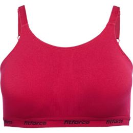 Снимка на Fitforce MOLISA Момичешко спортно бюстие, розово, размер 128-134