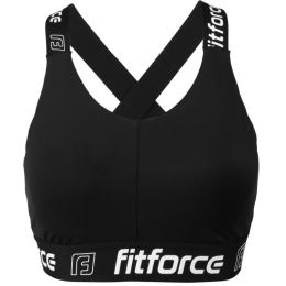 Снимка на Fitforce NEMEE Дамско фитнес бюстие, черно, размер
