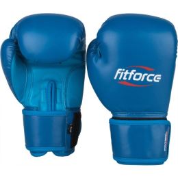Снимка на Fitforce PATROL JR Боксьорски ръкавици за юноши, синьо, размер