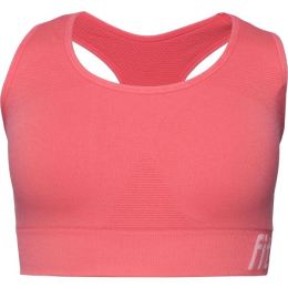 Снимка на Fitforce RYNNA Момичешко спортно бюстие, розово, размер 164-170