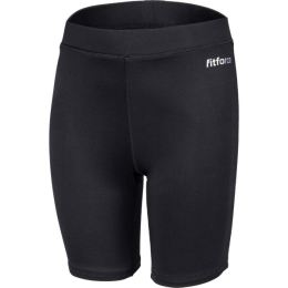 Снимка на Fitforce SALLA Момичешки шорти за бягане, черно, размер 152-158
