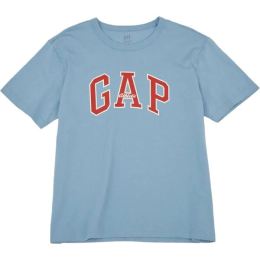 Снимка на GAP ARCHIVE LOGO Мъжка тениска, светлосиньо, размер