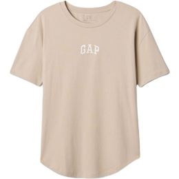 Снимка на GAP BOYFRIEND Дамска тениска, бежово, размер