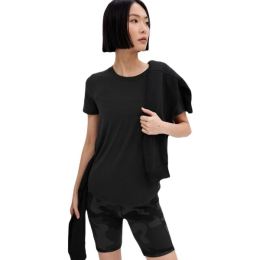 Снимка на GAP BREATHE Дамска тениска, черно, размер