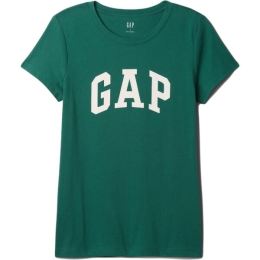 Снимка на GAP CLASSIC Дамска тениска, зелено, размер