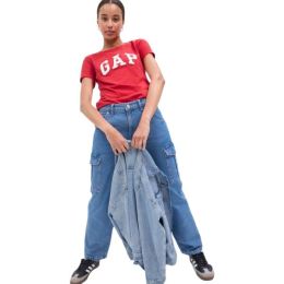 Снимка на GAP CLASSIC Дамска тениска, червено, размер