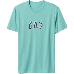 Снимка на GAP LOGO Мъжка тениска, светло-зелено, размер