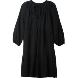 Снимка на GAP LONGSLEEVE GAUZE Дамска рокля, черно, размер