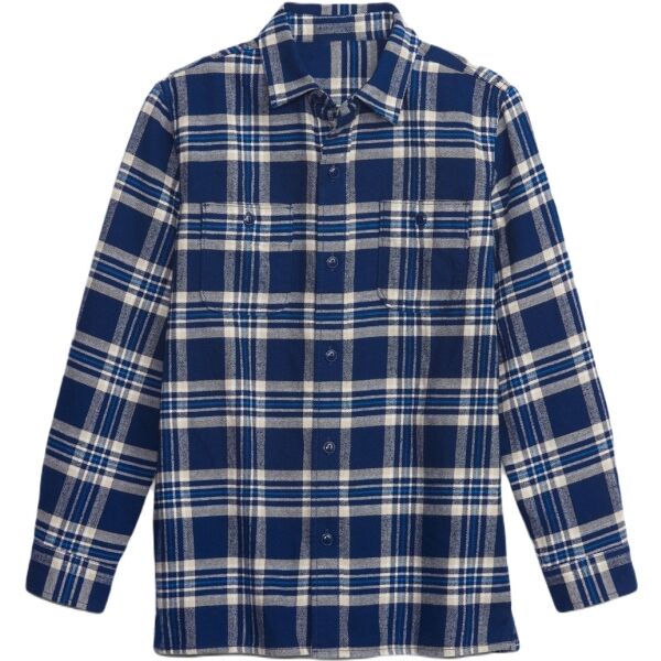 Снимка на GAP LS FLANNEL Момчешка риза, синьо, размер