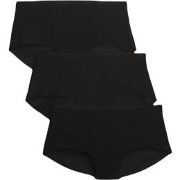 Снимка на GAP NO SHOW HIPSTER 3PK Дамски бикини, черно, размер