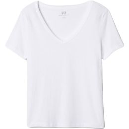 Снимка на GAP ORGANIC Дамска тениска, бяло, размер