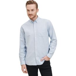 Снимка на GAP OXFORD Мъжка риза, светлосиньо, размер