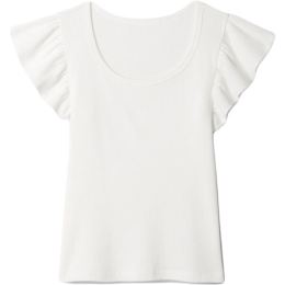 Снимка на GAP SCOOP Детска тениска, бяло, размер