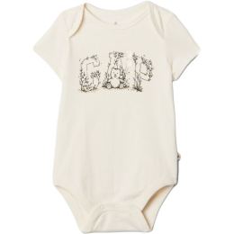 Снимка на GAP V-BEAR LOGO Детско боди, бежово, размер