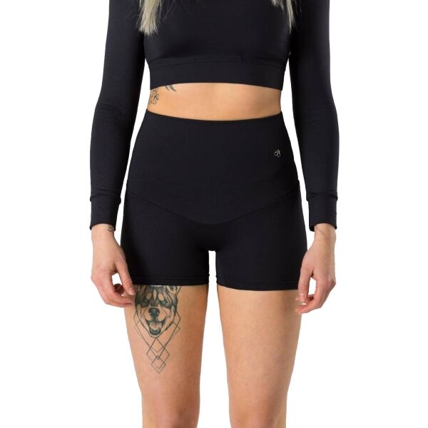 Снимка на GOLDBEE PULL-DOWN SHORTS Дамски къси шорти, черно, размер XXXL