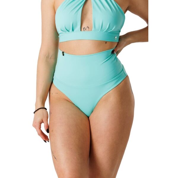 Снимка на GOLDBEE SHAPEWEAR SWIMWEAR BOTTOMS Дамски бански с пристягане, зелено, размер XXXL