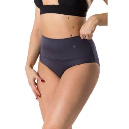 Снимка на GOLDBEE SHAPEWEAR SWIMWEAR BOTTOMS Дамски бански с пристягане, тъмносиво, размер