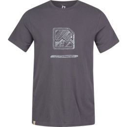 Снимка на Hannah MIKO Мъжка тениска, тъмносиво, размер