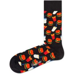 Снимка на HAPPY SOCKS HAMBURGER Класически чорапи HAPPY SOCKS, черно, размер