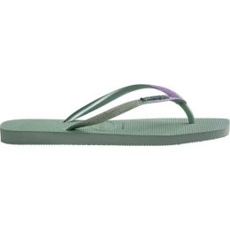 Снимка на HAVAIANAS SQUARE GLITTER Дамски джапанки, светло-зелено, размер 39/40