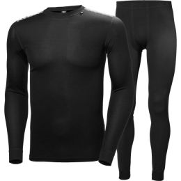 Снимка на Helly Hansen HH COMFORT LIGHT SET Мъжки комплект-функционално бельо, черно, размер
