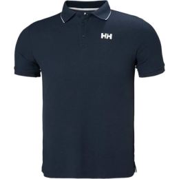 Снимка на Helly Hansen KOS POLO UPF 50+ Мъжка тениска с якичка, тъмносин, размер XXXL