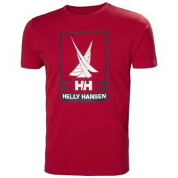 Снимка на Helly Hansen SHORELINE T-SHIRT 2.0 Мъжка тениска, червено, размер