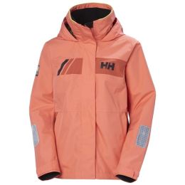 Снимка на Helly Hansen W NEWPORT INSHORE JACKET Дамско яке, цвят сьомга, размер