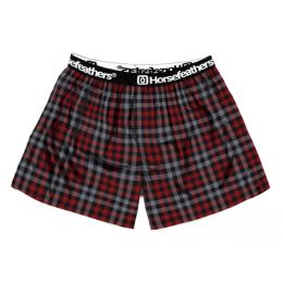 Снимка на Horsefeathers CLAY BOXER SHORTS Мъжки боксерки, червено, размер