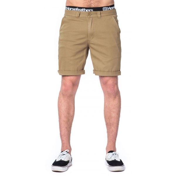 Снимка на Horsefeathers MACKS SHORTS Мъжки къси панталони, бежово, размер