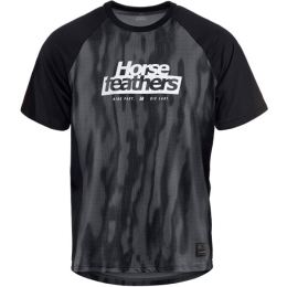 Снимка на Horsefeathers SPIKE Мъжка тениска за колоездене, тъмносиво, размер