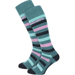 Снимка на Horsefeathers STRID SNOW SOCKS Дамски сноуборд чорапи, тюркоазено, размер