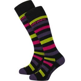 Снимка на Horsefeathers STRID SNOW SOCKS Дамски сноуборд чорапи, черно, размер