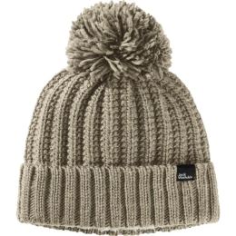 Снимка на Jack Wolfskin HIGHLOFT KNIT BEANIE W Дамска зимна шапка, бежово, размер