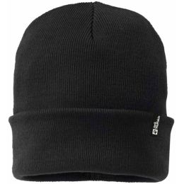 Снимка на Jack Wolfskin RIB Дамска зимна шапка, черно, размер