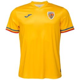 Снимка на Joma FED. FUTBOL RUMANÍA REPLICA SHORT SLEEVE T-SHIRT Мъжка футболна фланелка, жълто, размер