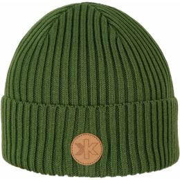Снимка на Kama MERINO A170 Дамска зимна шапка, зелено, размер