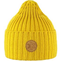Снимка на Kama MERINO A181 Дамска зимна шапка, жълто, размер